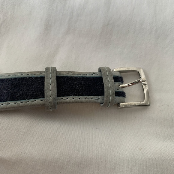 Juicy Couture Blue Leather and Velour Watch - Picture 6 of 7